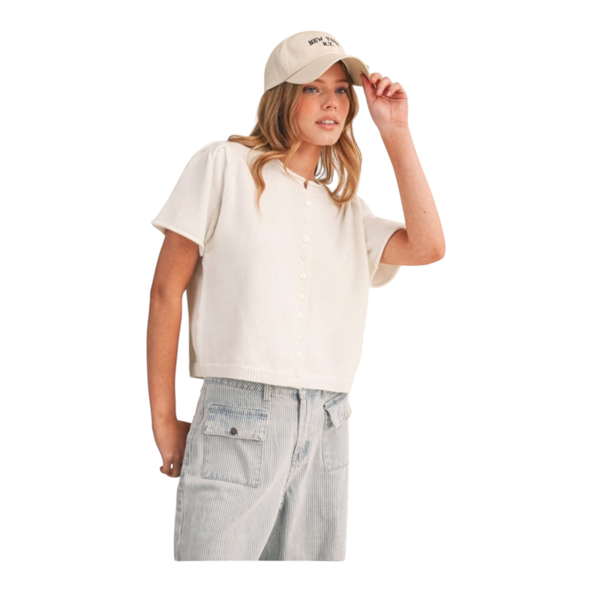 Short Sleeve Sweater- 3 Colors!