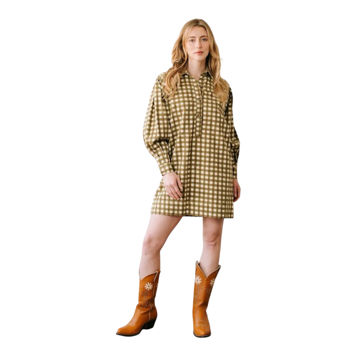 Gingham Marlowe Dress