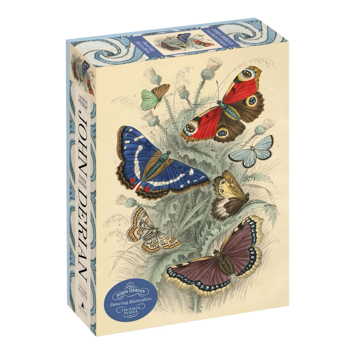 John Derian Dancing Butterflies- 750 Piece Puzzle