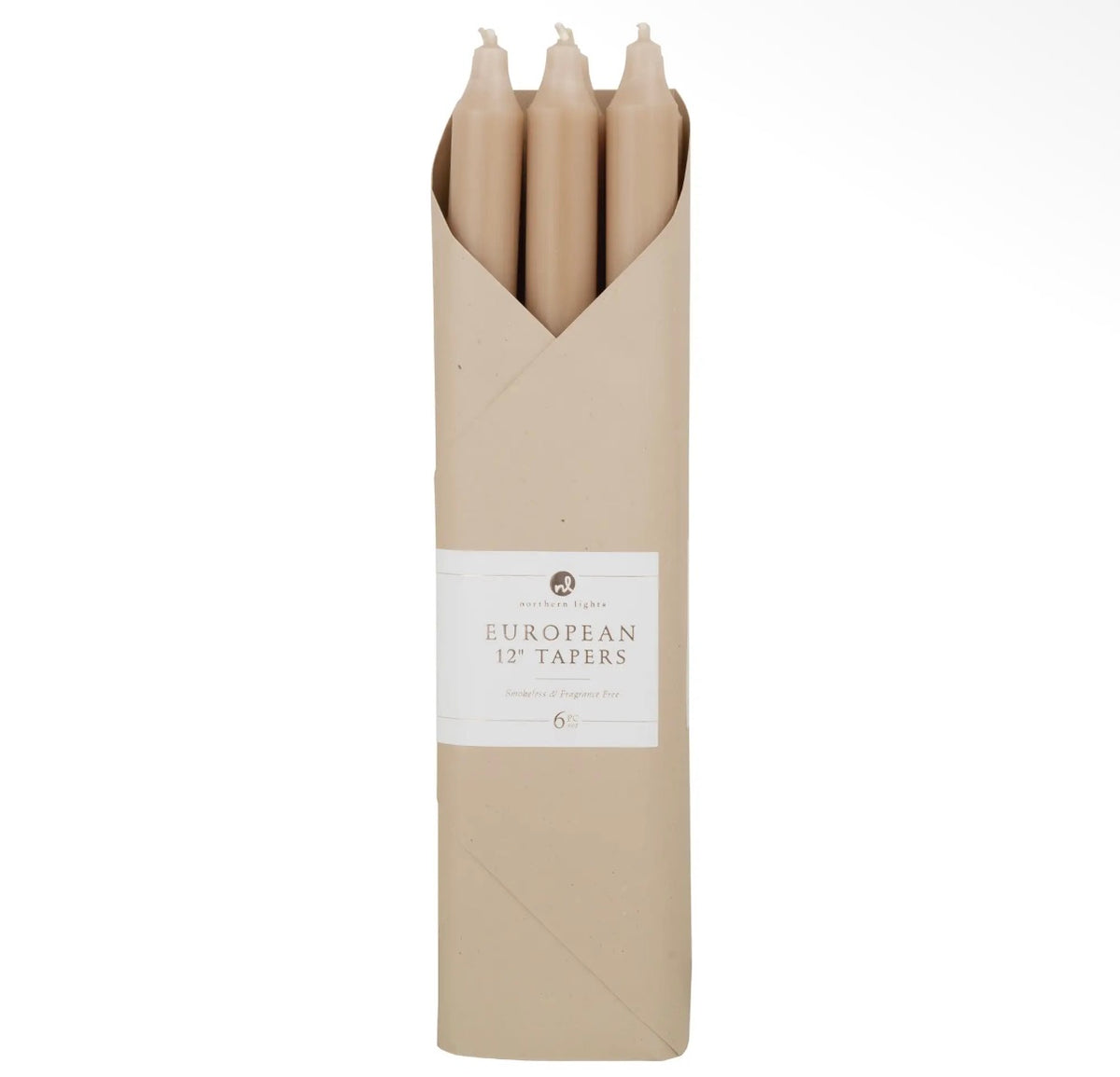 12” Taper Candles- 6 Pack