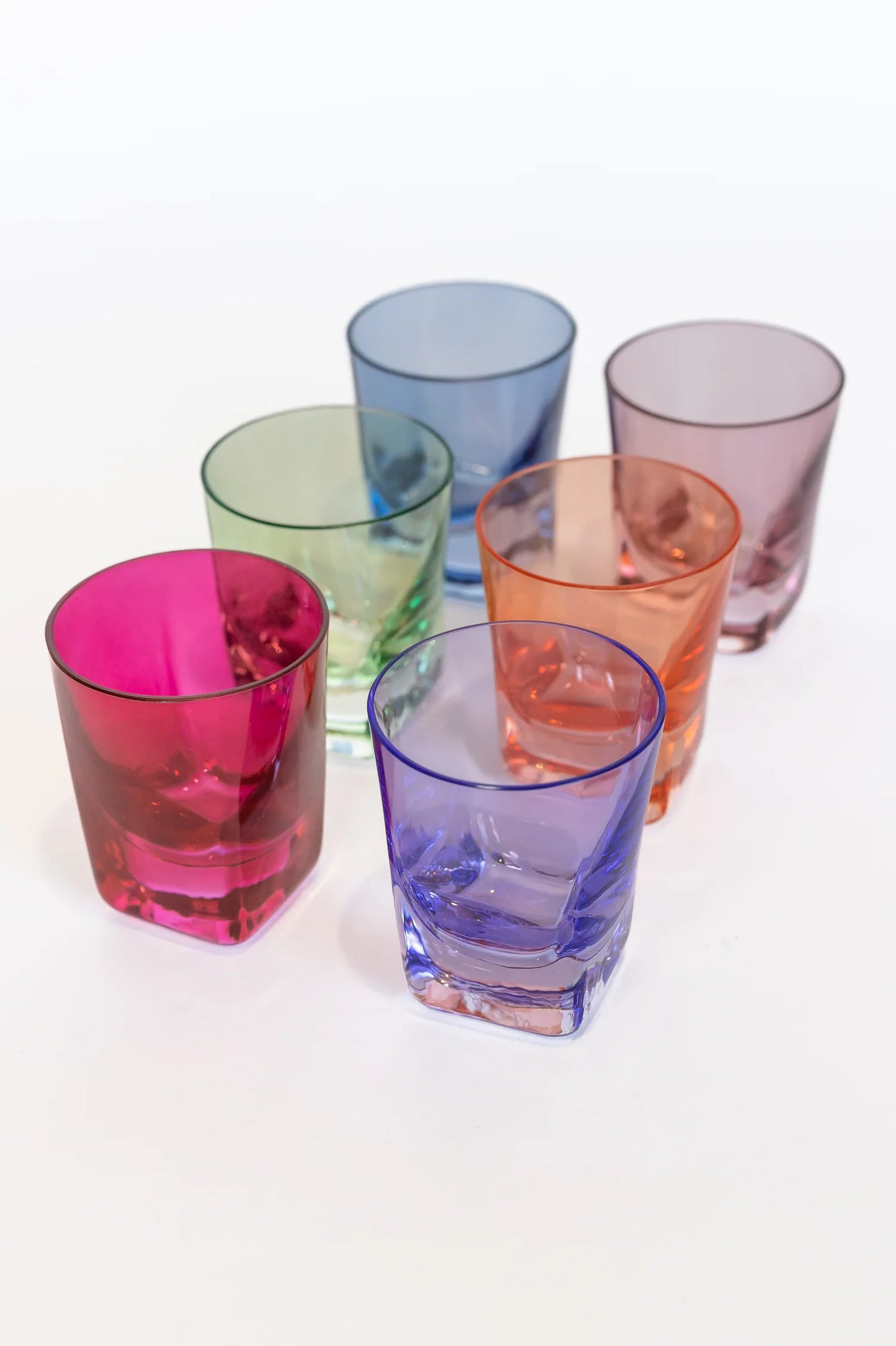Estelle Colored Shot Glasses - Set of 6