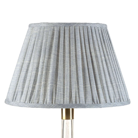 Fermoie Blue Moire Lampshade