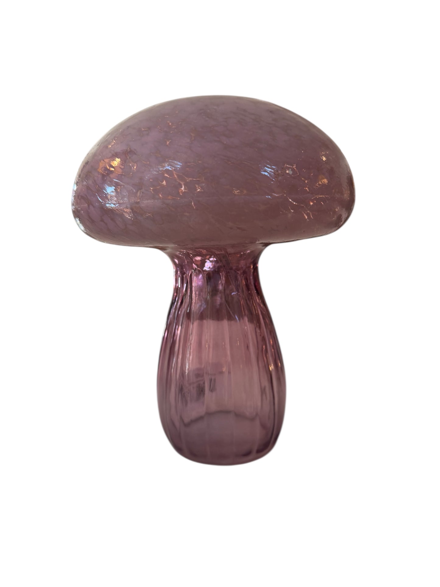 Hand Crafted Glass Mushroom