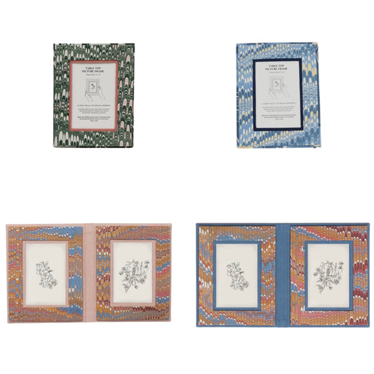 Marble Paper Picture Frame