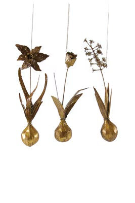 Gilded Bulb Ornament