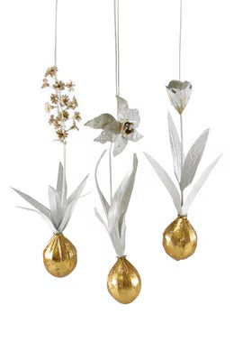 Gilded Bulb Ornament