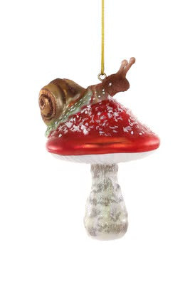 Snail Shroom Ornament