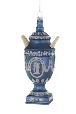 Blue Wedgwood Urn Ornament
