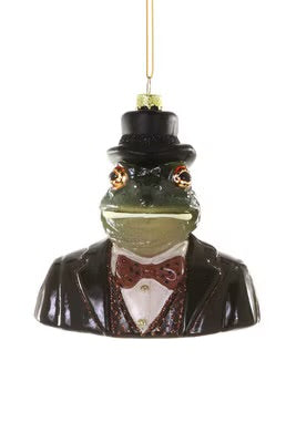 Frog Gent Ornament
