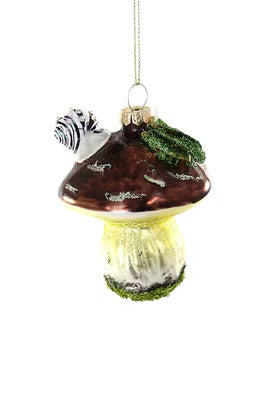 Snail & Insect Shroom Ornament