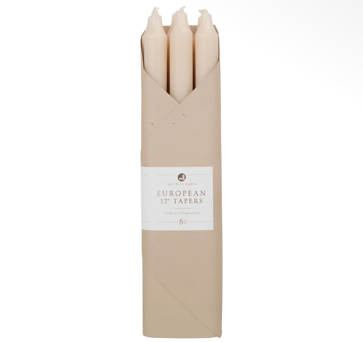 12” Taper Candles- 6 Pack