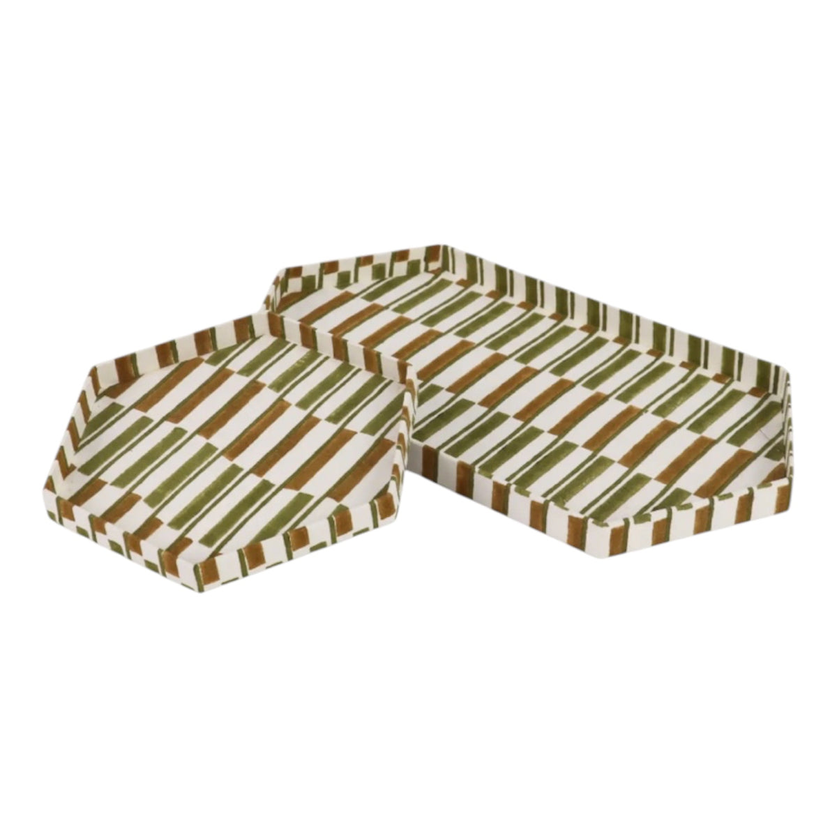 Hexagon Tray Set - 4 Styles