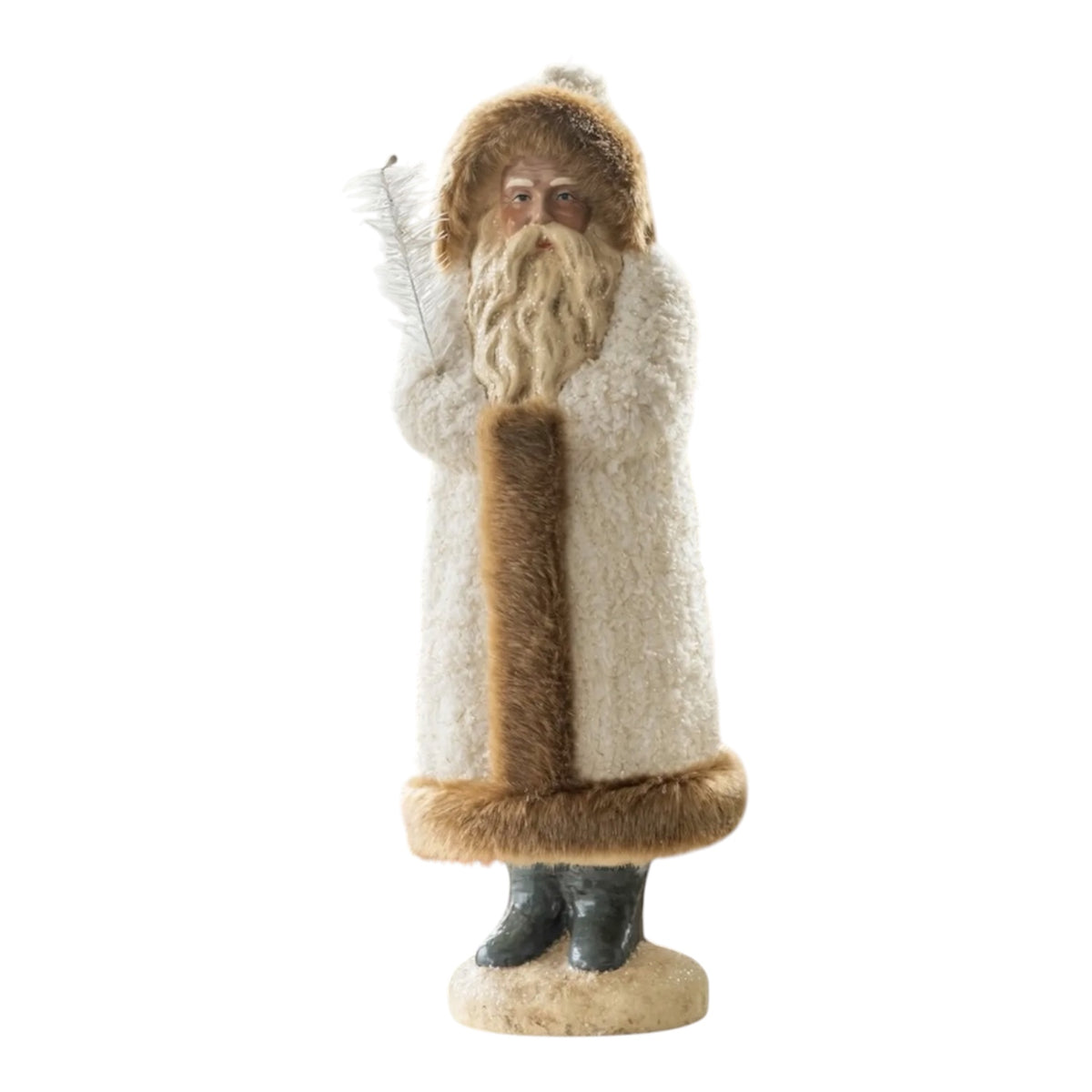 Ivory Santa Figuerine