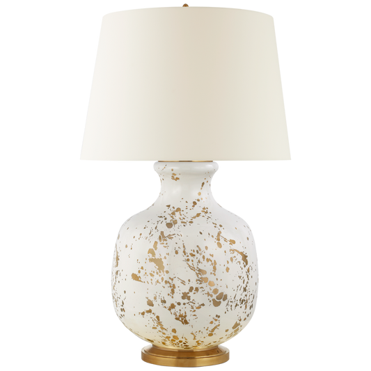 Gold Splatter Lamp